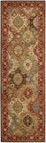 Nourison Living Treasures LI03 Persian Machine Made Loomed Indoor only Area Rug Multicolor 2'6" x 8' 99446668578