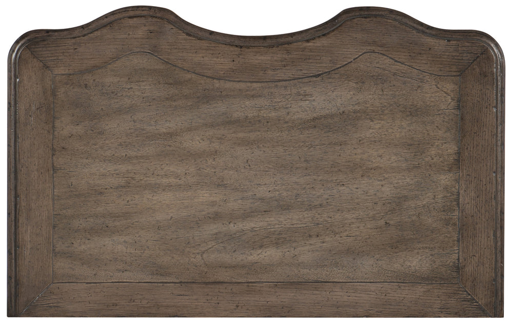 Hooker Furniture Woodlands Traditional-Formal Three-Drawer Nightstand in Poplar and Hardwood Solids with Flat Cut Primavera, Quartered Oak Veneers, Cedar and Felt Panel 5820-90016-84