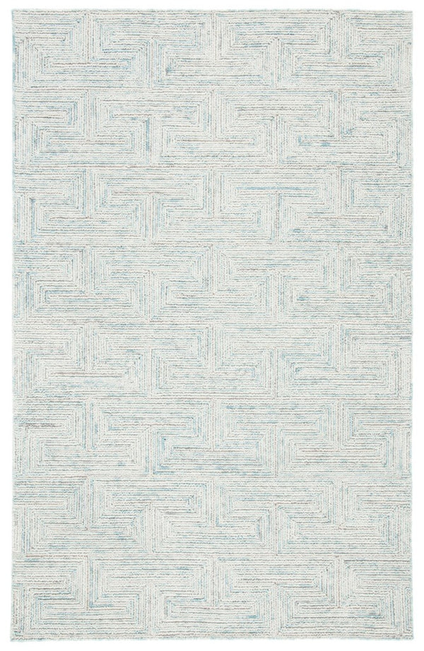 Ikat Hand Tufted 100% Wool Pile Rug – Luxurious Softness, Exquisite Design for Your Home Décor