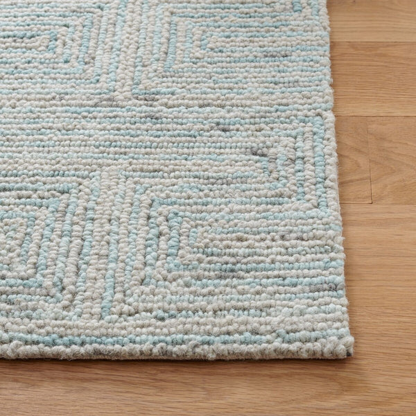 Ikat Hand Tufted 100% Wool Pile Rug – Luxurious Softness, Exquisite Design for Your Home Décor
