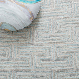 Ikat Hand Tufted 100% Wool Pile Rug – Luxurious Softness, Exquisite Design for Your Home Décor