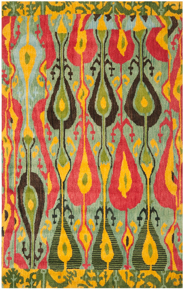 Safavieh Ikat IKT222 Hand Tufted Rug