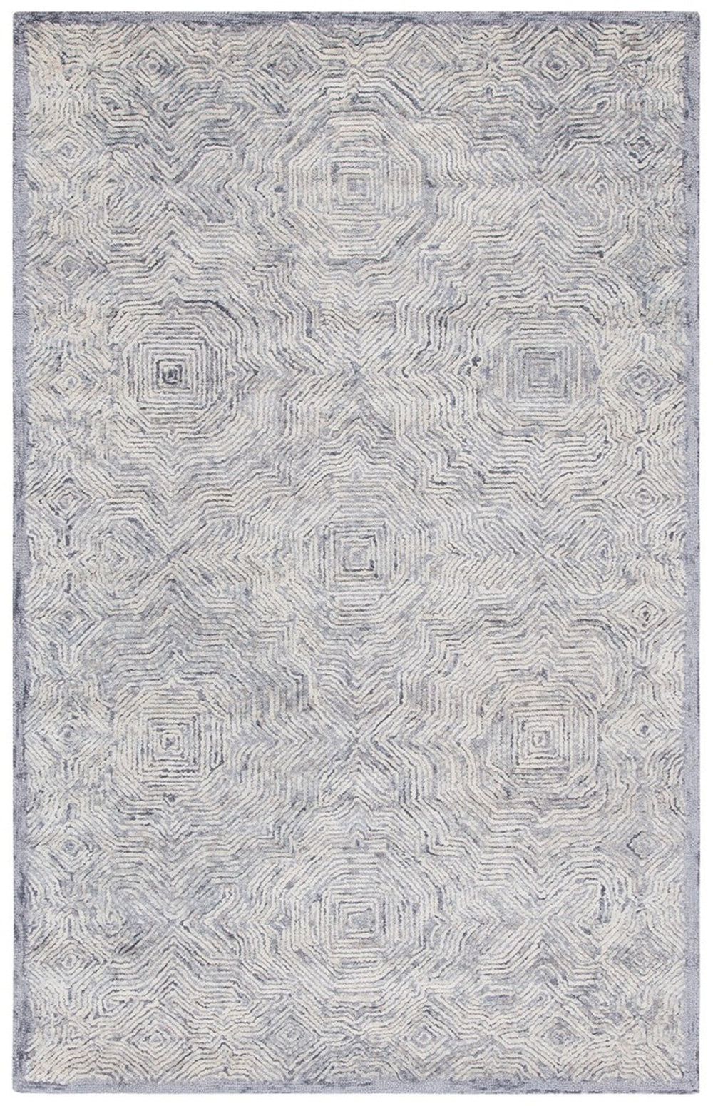 Safavieh Ikat 506 Hand Tufted Wool Contemporary Rug IKT506G-9