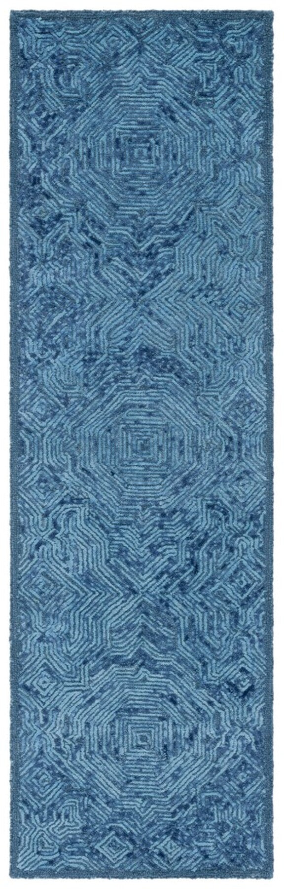 Safavieh Ikat 506 Hand Tufted Wool Contemporary Rug IKT506N-9