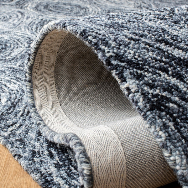 Ikat Ikt631 Contemporary Hand Tufted 100% Wool Pile Rug Grey