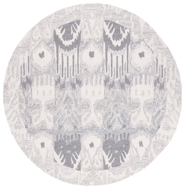 Safavieh Ikat 651 Hand Tufted 80% Wool/20% Cotton Rug IKT651F-8