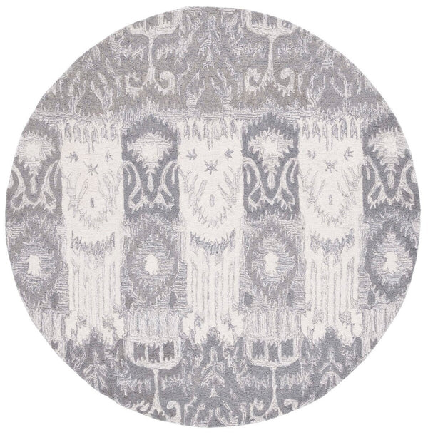 Safavieh Ikat 653 Hand Tufted 80% Wool/20% Cotton Rug IKT653F-8