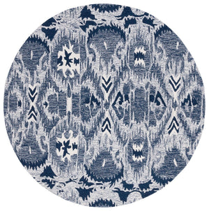 Safavieh Ikat 654 Hand Tufted 80% Wool/20% Cotton Rug IKT654M-8