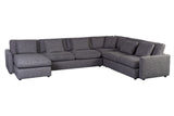 Porter Designs Cullen Modular Contemporary Sectional Gray 01-206C-66-7007-KIT