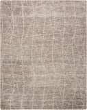 Nourison Ellora ELL02 Tribal Handmade Knotted Indoor only Area Rug Sand 8'6" x 11'6" 99446384775