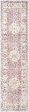 Illusion 708  Power Loomed Viscose Pile Rug Rose / Cream