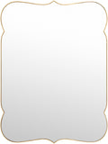 Imelda IME-002 Traditional Metal, Manufactured Wood Mirror