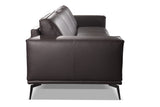 VIG Furniture Accenti Italia Darwin - Italian Modern Dark Brown Leather Sofa VGDD-DARWIN