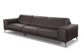 VIG Furniture Accenti Italia Darwin - Italian Modern Dark Brown Leather Sofa VGDD-DARWIN