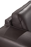 VIG Furniture Accenti Italia Darwin - Italian Modern Dark Brown Leather Sofa VGDD-DARWIN