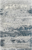 Imola IML-1004 Modern Viscose, NZ Wool Rug IML1004-913 Beige, Medium Gray, Light Gray, Navy, Teal, Charcoal 90% Viscose, 10% NZ Wool 9' x 13'