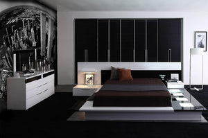 VIG Furniture California King Impera Modern-Contemporary lacquer platform bed  VGWCIMPERA-CK