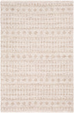 Ingrid ING-2006 Modern Viscose, Wool Rug ING2006-913 Metallic - Silver, White 65% Viscose, 35% Wool 9' x 13'