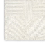 Nourison Michael Amini Ma30 Star SMR01 Glam Handmade Hand Tufted Indoor only Area Rug Ivory 7'9" x 9'9" 99446881021
