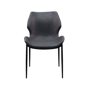 VIG Furniture Modrest Instone - Industrial Dark Grey Eco-Leather Dining Chair (Set of 2) VGHR3532-DKGRY-DC