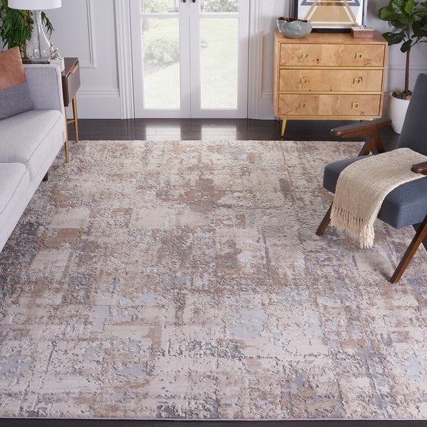 Safavieh Invista 435 Power Loomed 80% Polypropylene/20% Polyester Contemporary Rug INV435A-4
