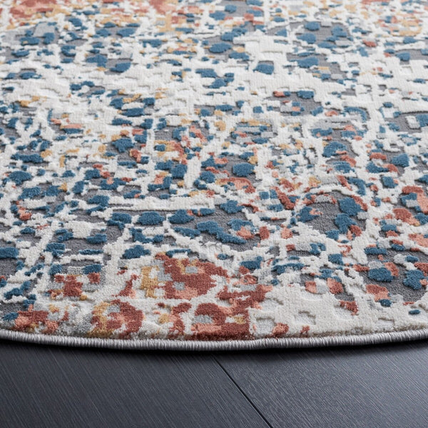 Safavieh Invista 592 Power Loomed 43% Polypropylene/57% Polyester Rug INV592P-7SQ