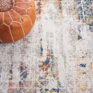 Safavieh Invista 599 Power Loomed 43% Polypropylene/57% Polyester Rug INV599A-7SQ