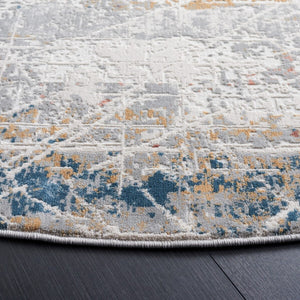 Safavieh Invista 599 Power Loomed 43% Polypropylene/57% Polyester Rug INV599A-7SQ