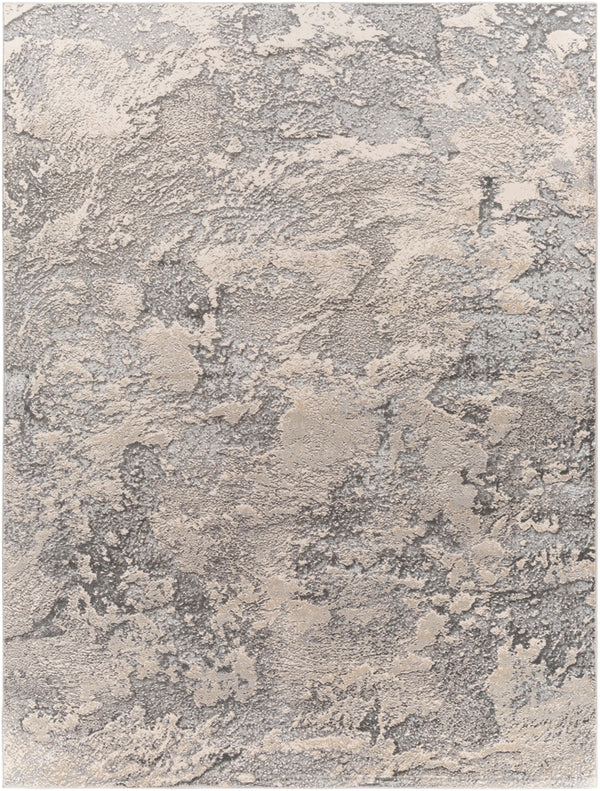 Impulse IPS-2301 Modern Polypropylene Rug IPS2301-71010 Charcoal, Taupe, Light Gray, Beige, Cream 100% Polypropylene 7'10" x 10'