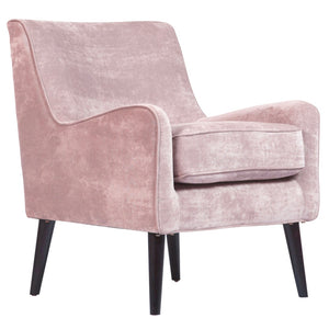 Porter Designs Kristina Mid-Century Modern Modern Accent Chair Pink 01-201C-06-342