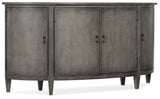 Ciaobella Casual Ciao Bella Buffet In Poplar And Hardwood Solids With Maple Veneers, Felt Panel And Silver Tray