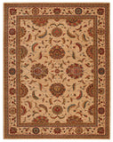 Nourison Living Treasures LI04 Persian Machine Made Loomed Indoor only Area Rug Ivory 7'6" x 9'6" 99446181862