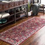 Iris IRS-2335 Traditional Polyester Rug IRS2335-2676  100% Polyester 2'6" x 7'6"