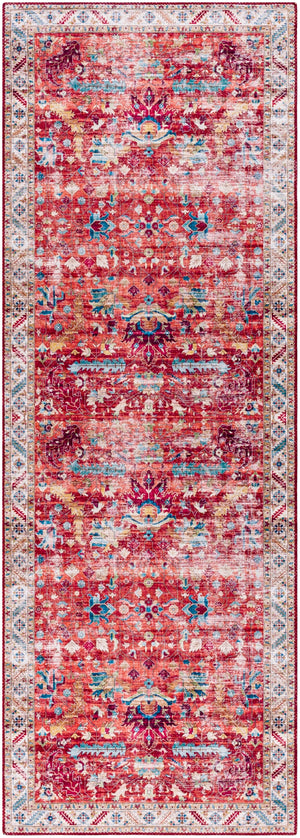 Iris IRS-2348 Traditional Polyester Rug IRS2348-2676  100% Polyester 2'6" x 7'6"