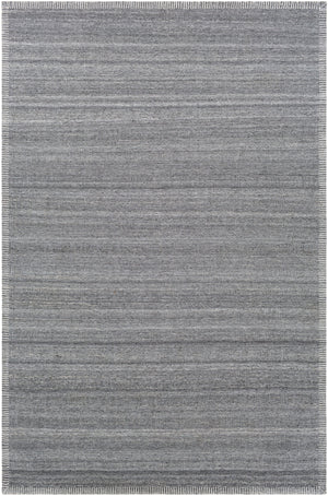 Irvine IRV-2301 Cottage Viscose Rug IRV2301-81012 Medium Gray, Charcoal, Silver Gray 100% Viscose 8'10" x 12'