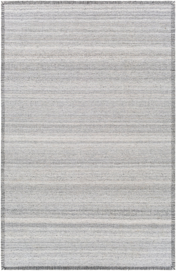 Irvine IRV-2302 Cottage Viscose Rug IRV2302-81012 Silver Gray, Medium Gray, Charcoal 100% Viscose 8'10" x 12'