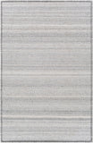 Irvine IRV-2302 Cottage Viscose Rug IRV2302-81012 Silver Gray, Medium Gray, Charcoal 100% Viscose 8'10" x 12'