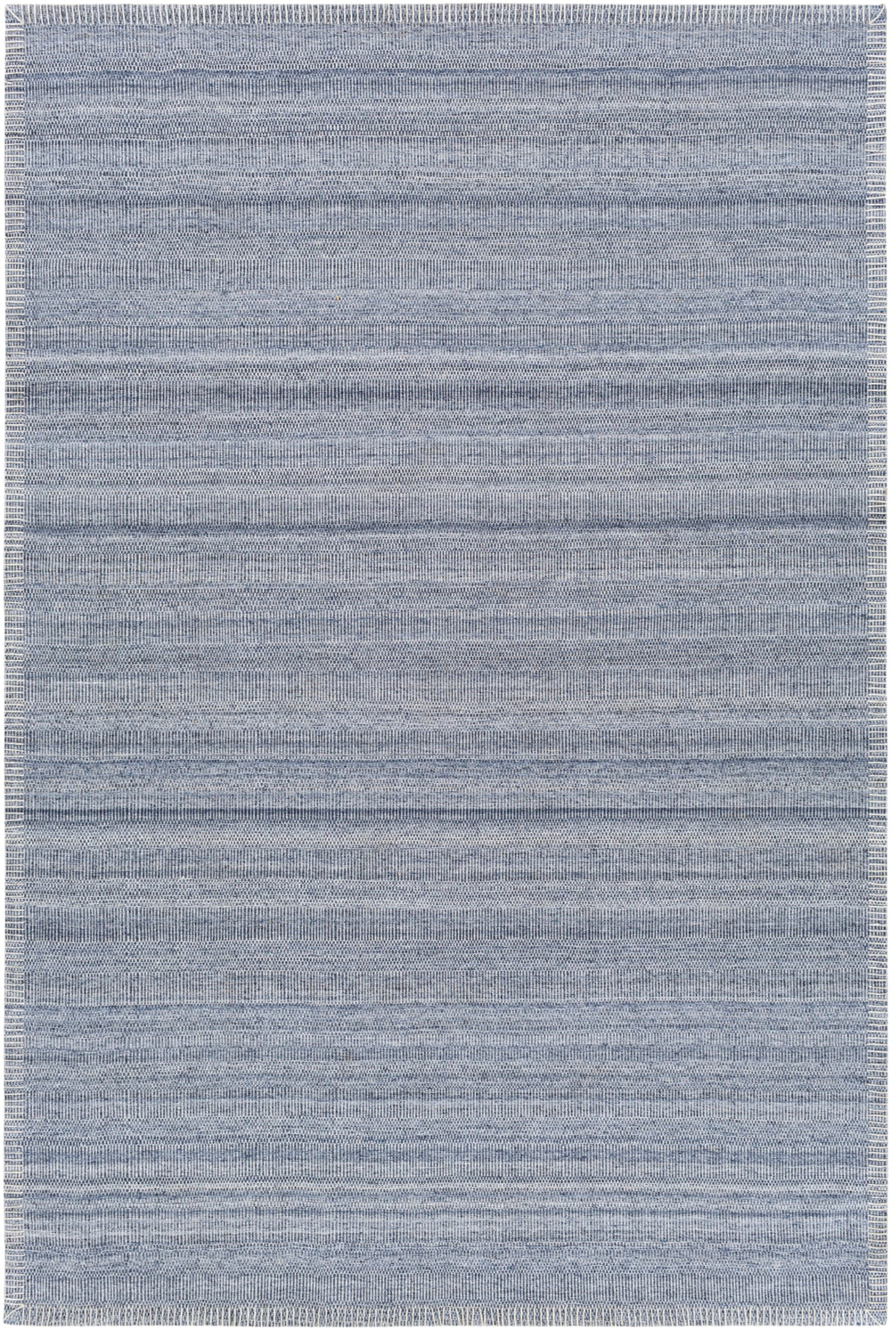 Irvine IRV-2303 Cottage Viscose Rug IRV2303-81012 Denim, Cream 100% Viscose 8'10" x 12'