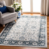 Isabella 940 Transitional Power Loomed Polypropylene Pile Rug Cream / Navy