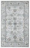 Isabella 940 Transitional Power Loomed Polypropylene Pile Rug Light Grey / Cream