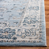 Isabella 940 Transitional Power Loomed Polypropylene Pile Rug Light Blue / Cream