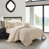 Mercer Beige King 8pc Comforter Set