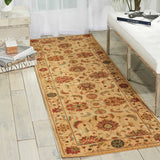 Nourison Living Treasures LI04 Persian Machine Made Loomed Indoor only Area Rug Ivory 2'6" x 12' 99446186867