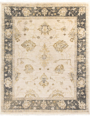 Istanbul IST-1003 Traditional NZ Wool Rug IST1003-810 Khaki, Dark Green, Olive, Dark Brown 100% NZ Wool 8' x 10'