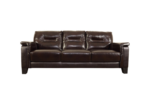Porter Designs Alto Top Quality Leather Transitional Sofa Brown 02-189C-01-3618