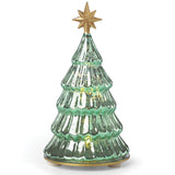 Wintery Woods™ Lit Mercury Glass Pine Tree - Set of 4 (Pine Tree only)