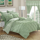 Jacksonville Green King 20pc Comforter Set
