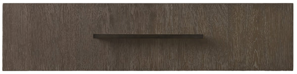 Hooker Furniture Miramar - Aventura Transitional Miramar Aventura San Marcos Stone Top Nightstand in Rubberwoods Solids with White Oak and Pine Knotty Oak Veneer 6202-90015-DKW