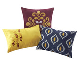 Mumbai Fuchsia Queen 8pc Non Kit Comforter