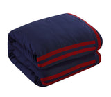 Zarah Navy Queen 10pc Comforter Set